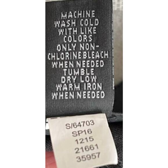 INC International Concepts Black Pull On Pants Size 4 Cotton Rayon Spandex - Picture 4 of 7